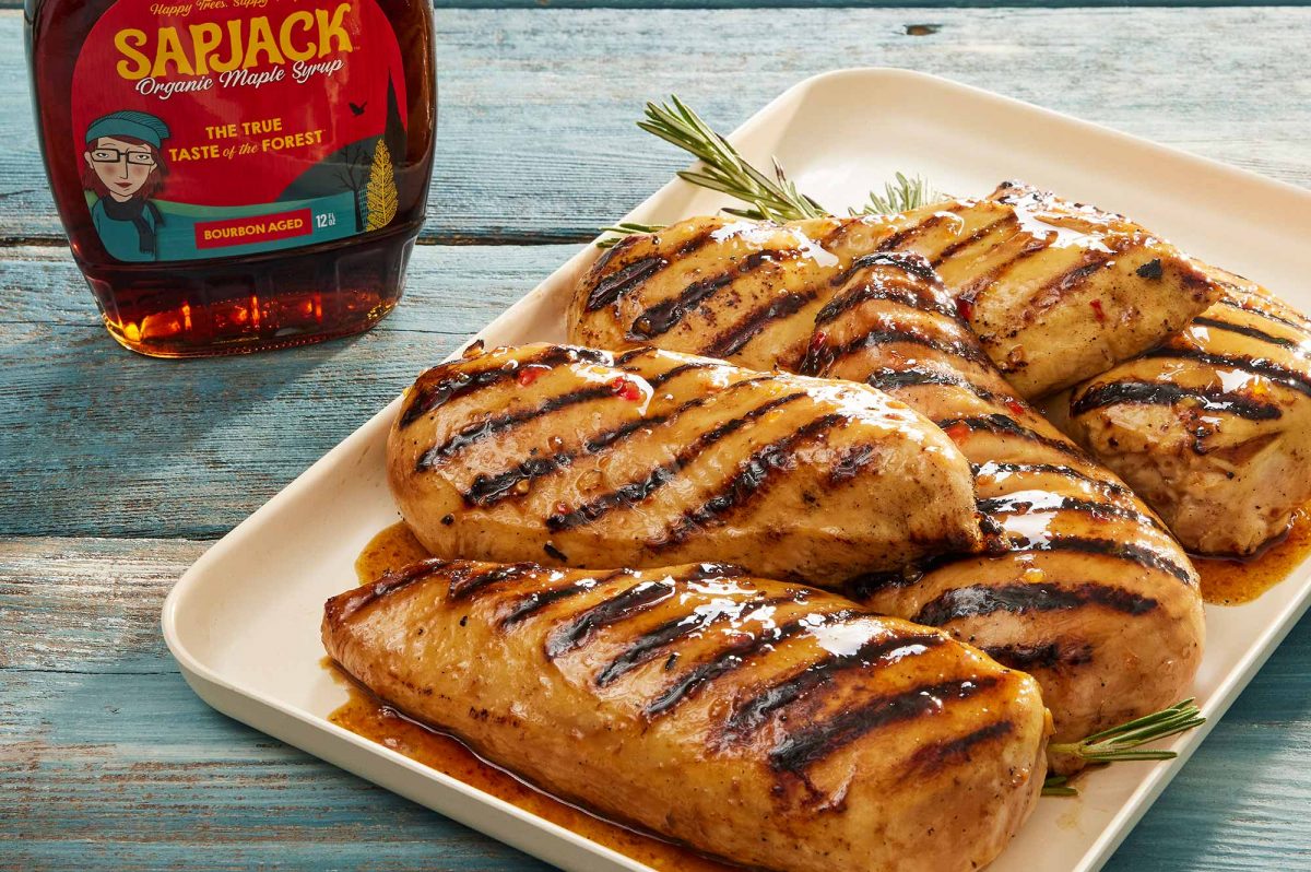 Maple Glazed Chicken Recipe - SAPJACK